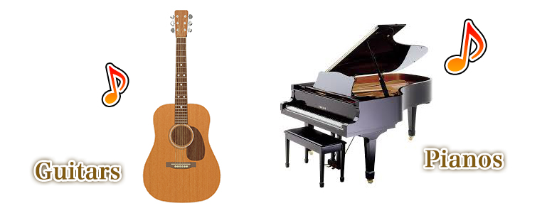 ピアノとギター 音楽未経験者ならどっちのほうが習得が早い それぞれの難しい点など Yugoの不思議な音楽の国
